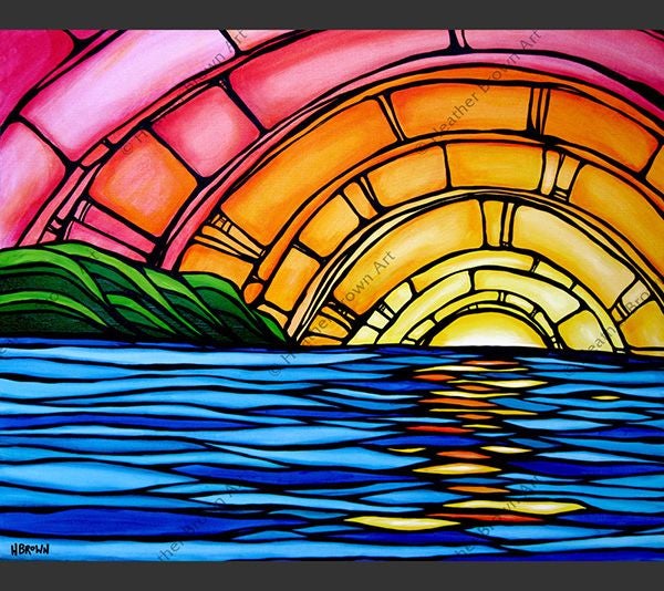 Heather Brown　アート　絵画　SPRING Spring Swell - Heather Brown - Canvas Giclée - Limited